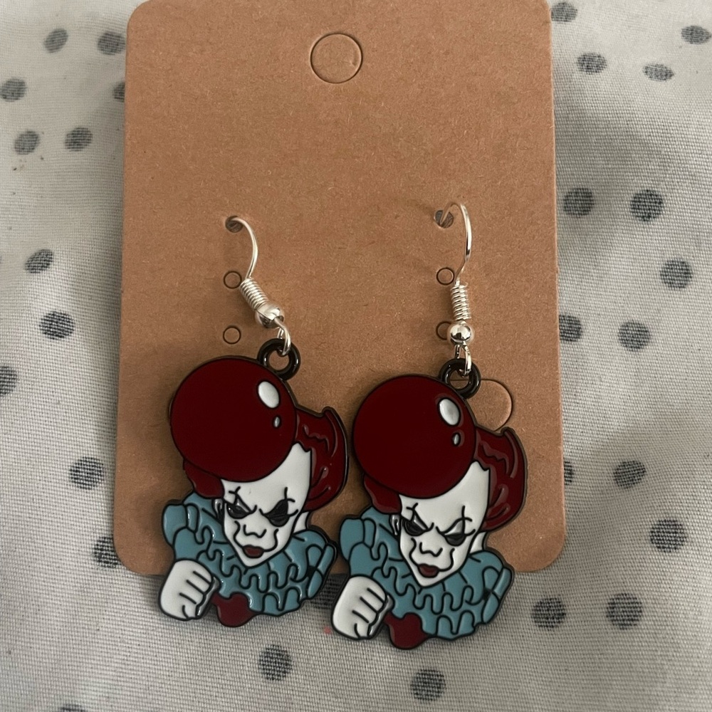 Pennywise earrings